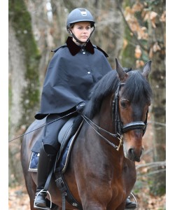 Original PLR Equitation Riding Raincoat Cape Style (Sleeveless) with Removable