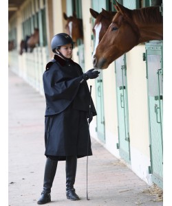 Original PLR Equitation Riding Raincoat Cape Style (Sleeveless) with Removable