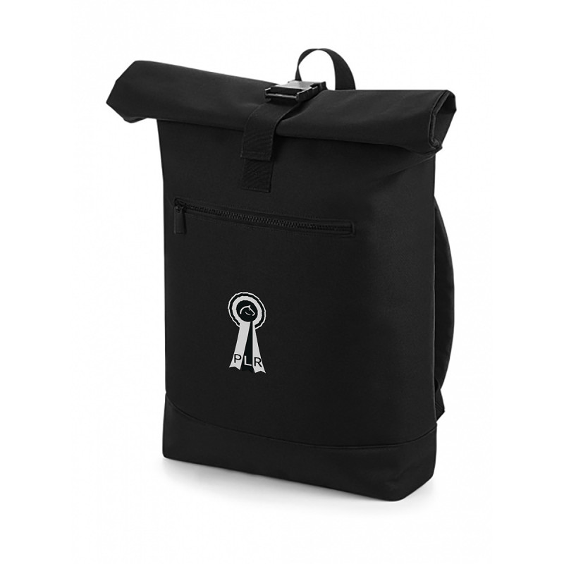 PLR Roll-Top Backpack - Black