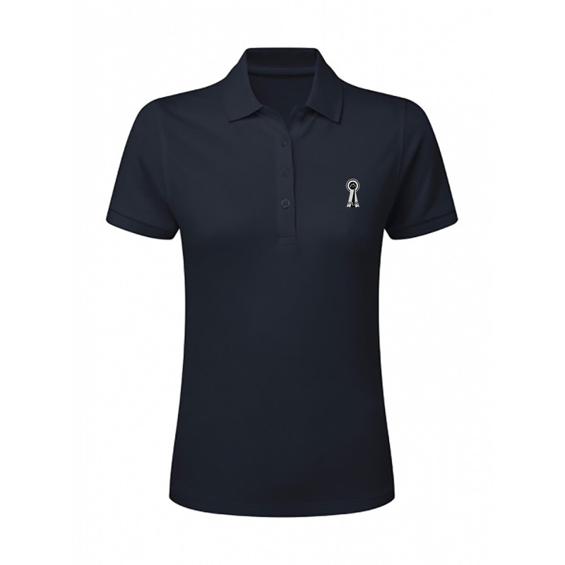 Polo Femme Signature bleu marine PLR Equitation