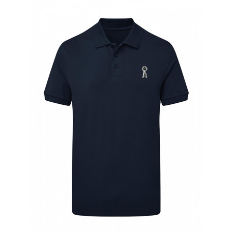 Polo Homme Signature Bleu Marine PLR Equitation Polo Homme Signature Bleu Marine PLR Equitation