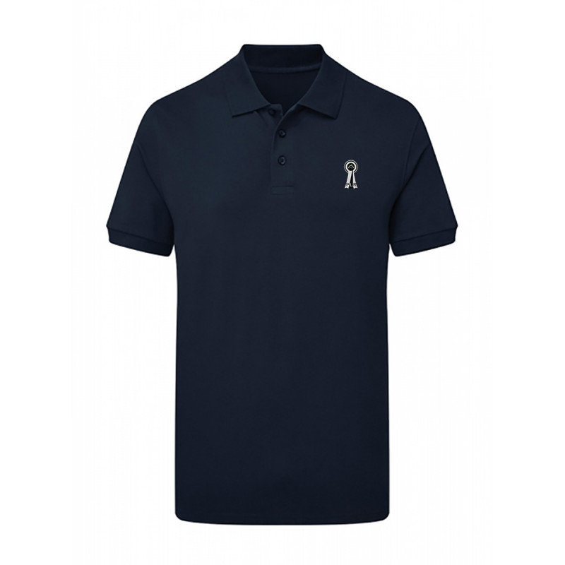 Polo Homme Signature Bleu Marine PLR Equitation