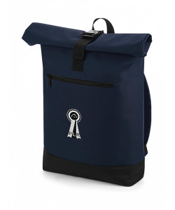 PLR Equitation navy blue Roll-Top Backpack