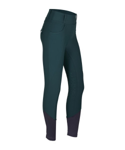 PLR Equitation - Night Moss Compression Lux Leggings - Full Seat, by Lamée