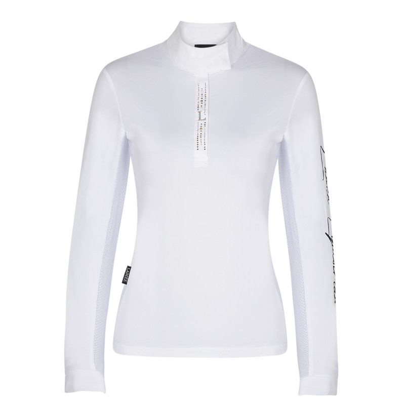 PLR Equitation Polo Technique Sun Protection - Gold Rhine Stones par LAMÉE