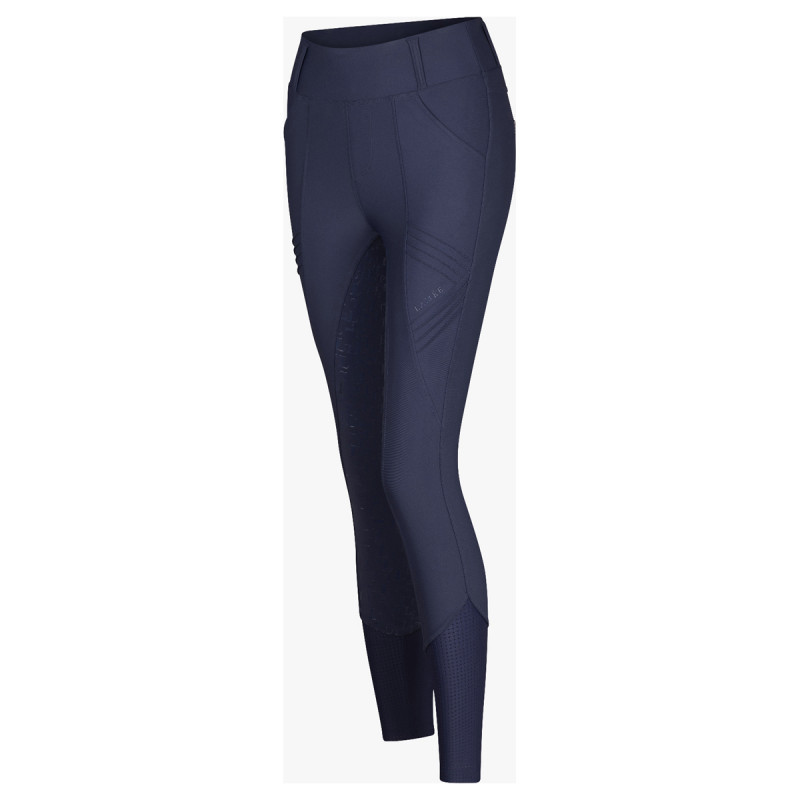PLR Equitation by LAMÉE Compression Navy Twilight Lux Leggings - Full Seat
