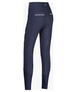 PLR Equitation by LAMÉE Compression Navy Twilight Lux Leggings - Full Seat