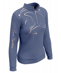 PLR Equitation by LAMÉE LS Show Shirt Velvet Dusk