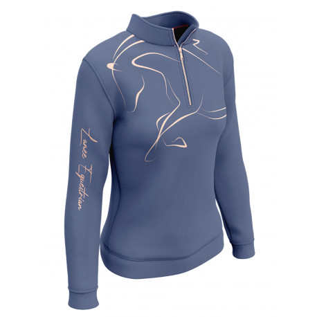 PLR Equitation by LAMÉE LS Show Shirt Velvet Dusk