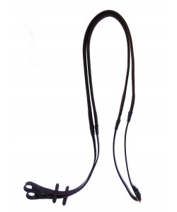 PLR Equitation Anatomic Double Bridle - Brown English Leather with Patent