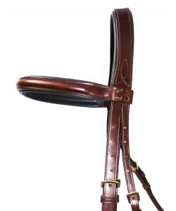 Bridon Anatomique PLR - Cuir Anglais