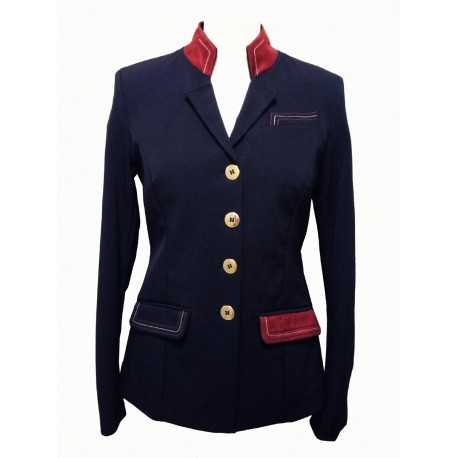 PLR Grand Prix Navy Blue Softshell Show Jacket